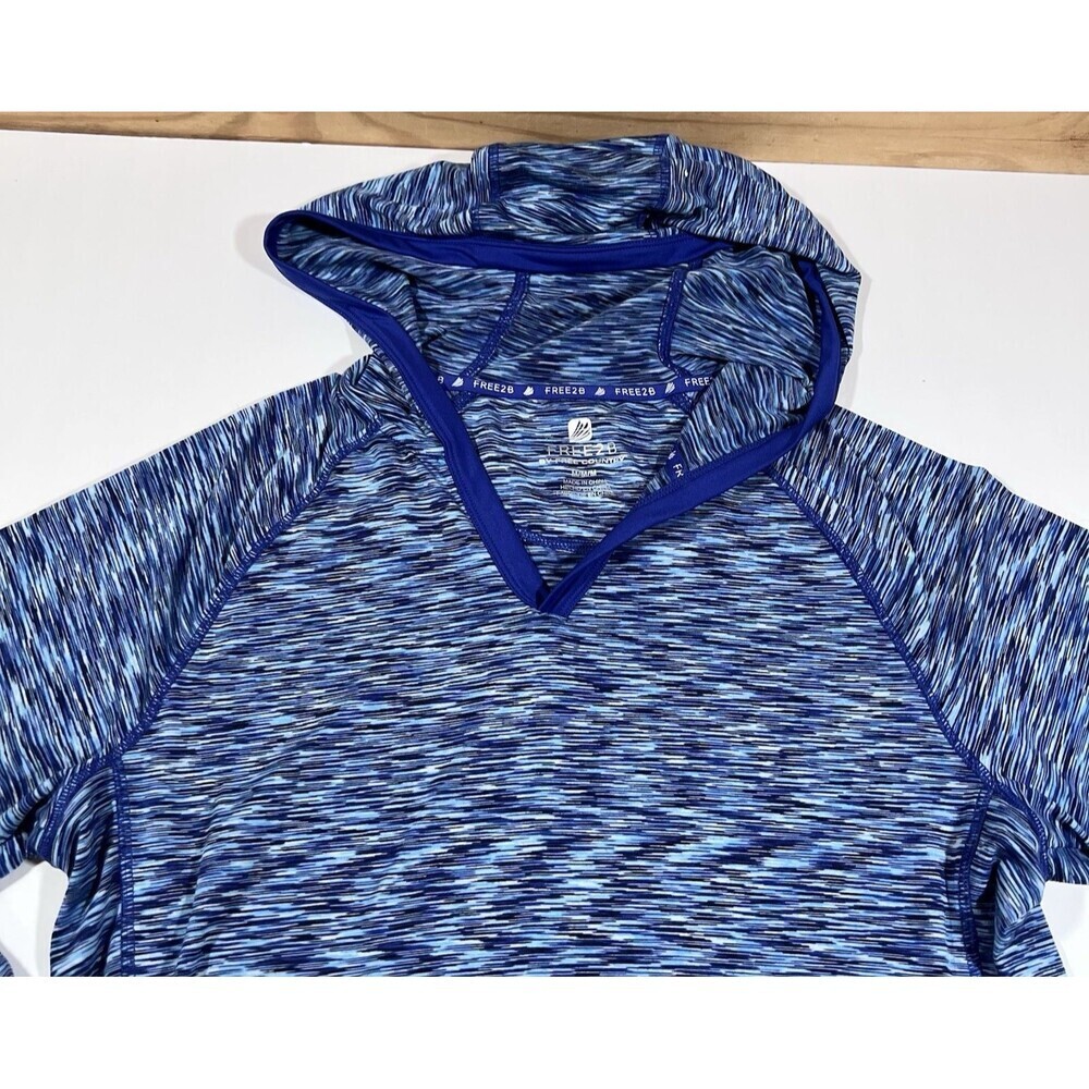 Free2B by Free Country Athletic Hoodie Performance Pullover Athleisure Women's M - Picture 5 of 7